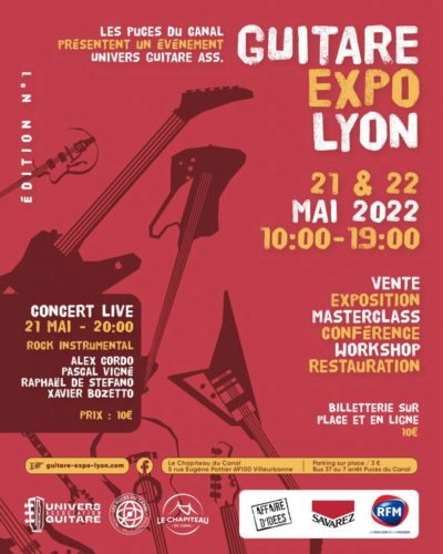 Expo à Lyon ce week-end 21/22 Mai